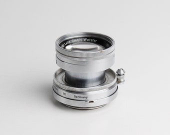 LEITZ LEICA SUMMICRON 50mm F/2 Collapsible M39 Screw Mount LEITZ LEICA SUMMICRON 50mm F/2 Collapsible M39 Screw Mount