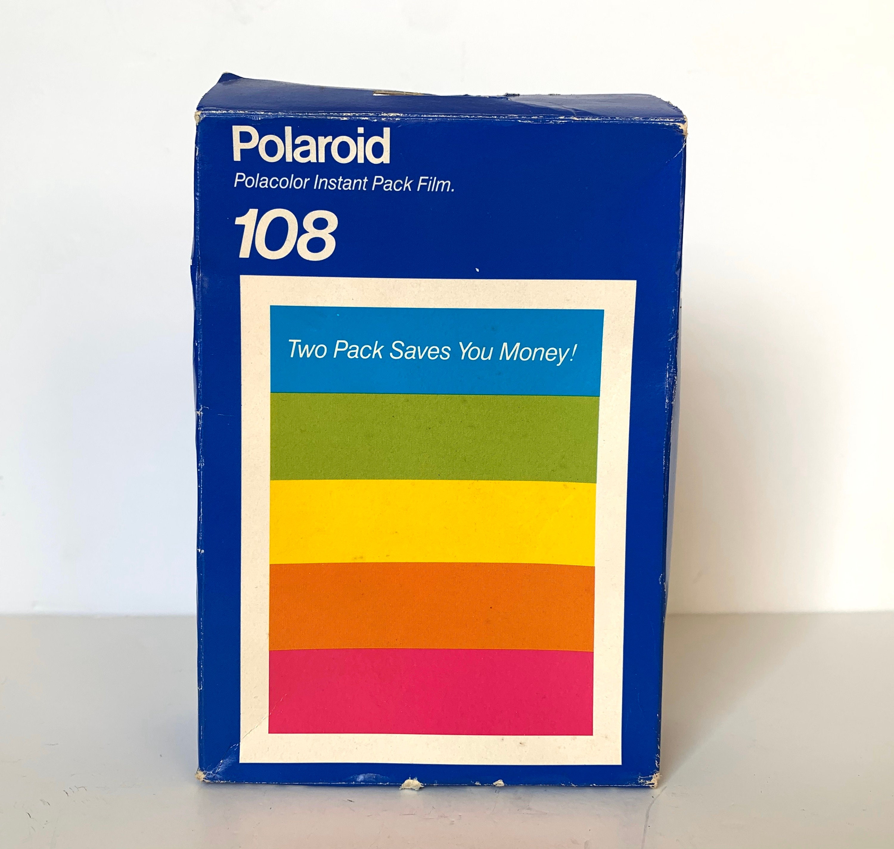 POLAROID 108 Polacolor Instant Pack Film Expired in 1990 - Etsy Israel