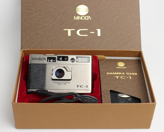 MINOLTA TC-1 35mm Point-and-shoot Film Camera - Complete CLA