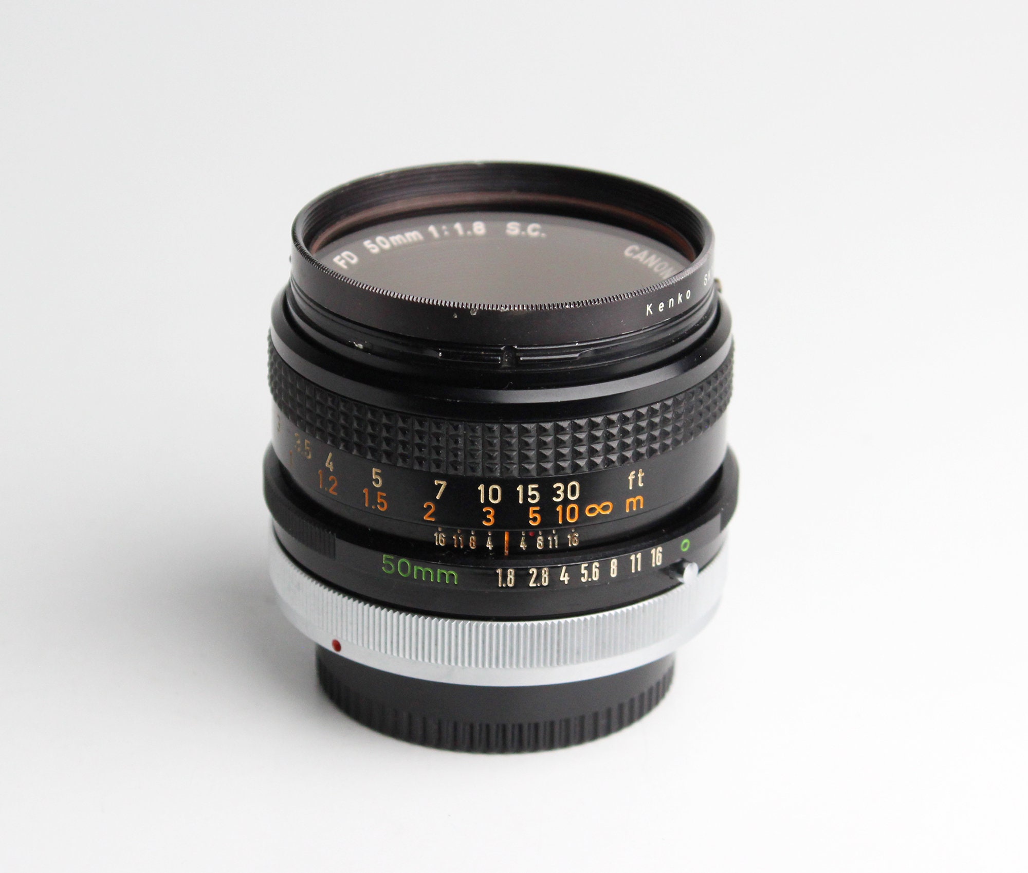 CANON Lens FD 50mm F/1.8 S.C. Skylight Filter Included - Etsy CANON Lens FD 50mm F/1.8 S.C. Skylight Filter Included - Etsy
