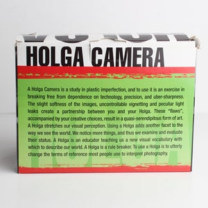 HOLGA 120 N Camera with Hotshoe 120 Film Medium Format Camera Mint in the Box image 4