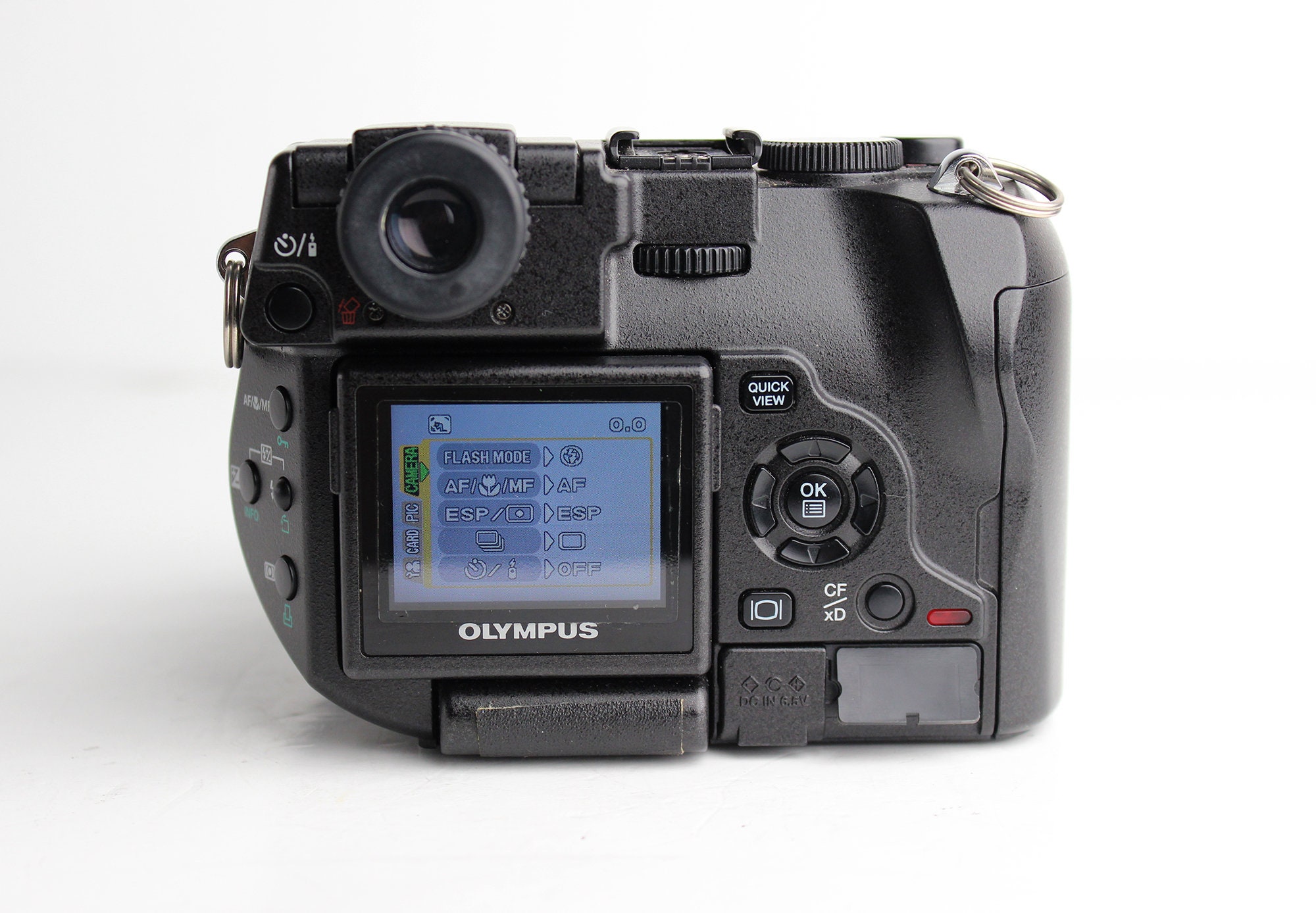 OLYMPUS CAMEDIA C-8080 Wide Zoom 8.0MP Digital Camera - With OLYMPUS CAMEDIA C-8080 Wide Zoom 8.0MP Digital Camera - With