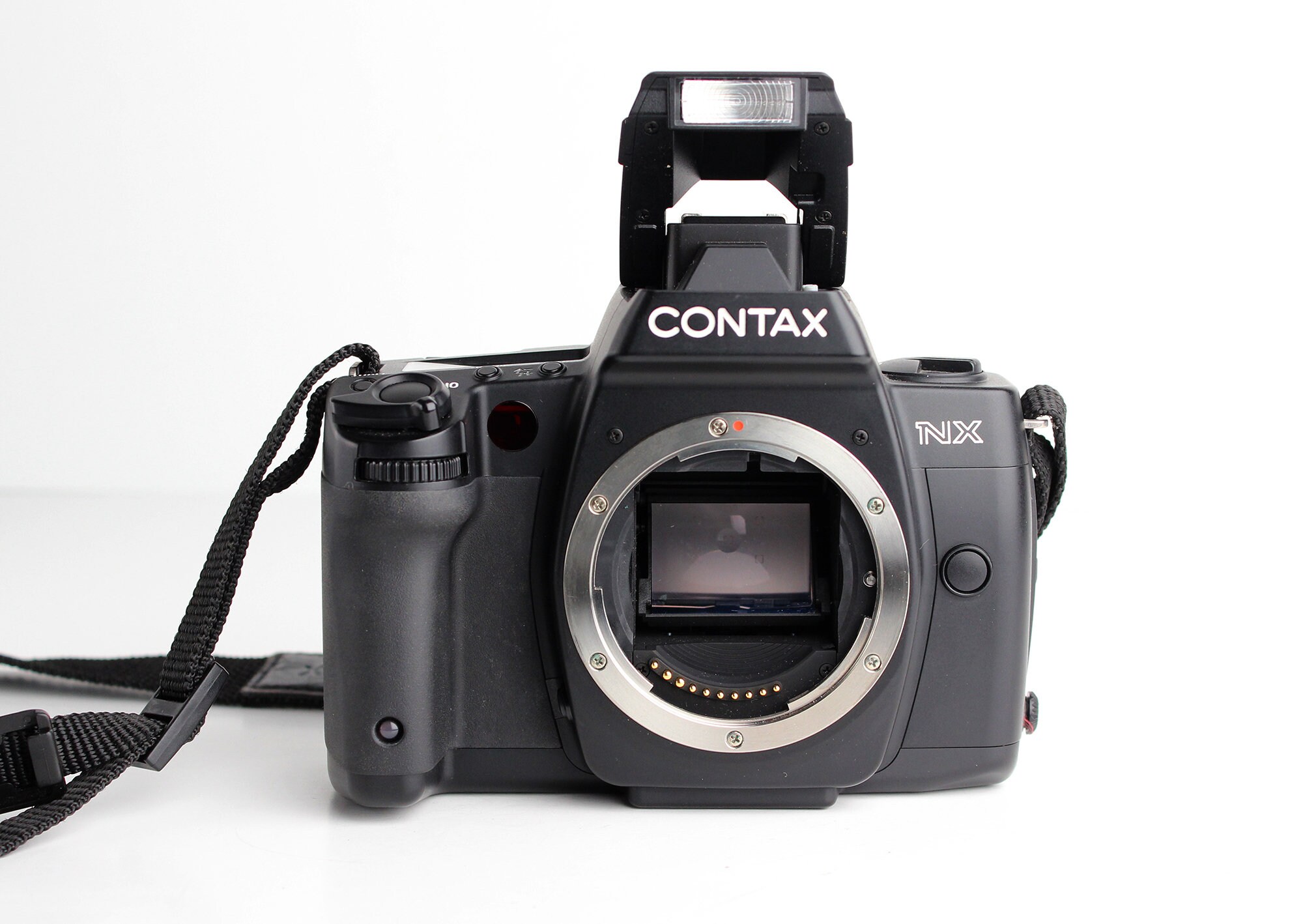 フィルムカメラ Contax ST SLR Film Camera with P5 #2078 Contax ST SLR Film Camera with P5 #2078
