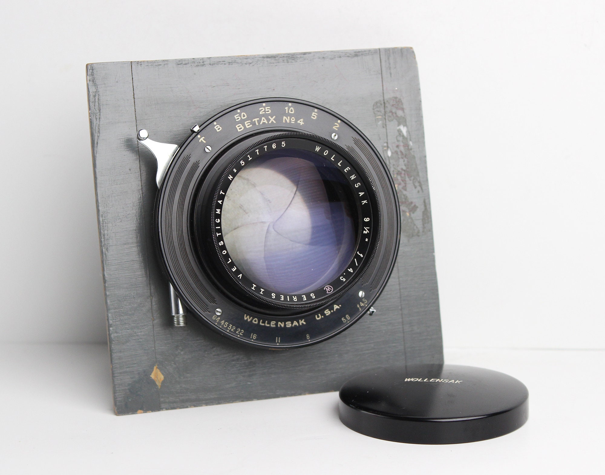 WOLLENSAK 9.5 Inch F/4.5 Series II Velostigmat Portrait Lens WOLLENSAK 9.5 Inch F/4.5 Series II Velostigmat Portrait Lens