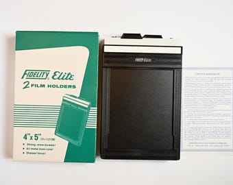 FIDELITY Elite 2 4x5 FILM Holders in the Box - NEW Old Stock