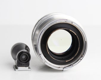 JUPITER-9 85mm F/2 Soviet Era Lens With Kiev/contax RF Mount
