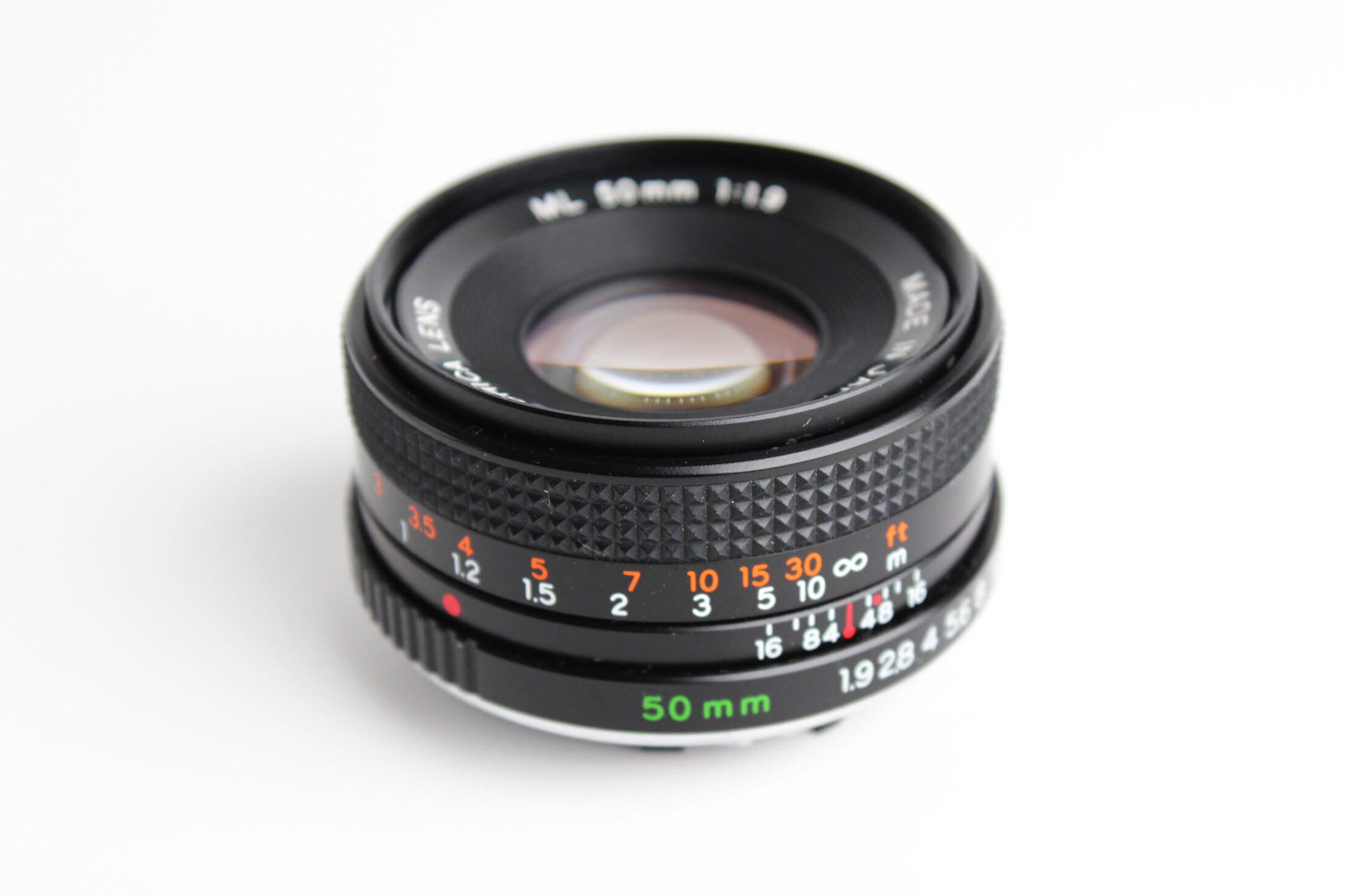 YASHICA ML 50mm F1.9 with Contax/Yashica Mount in Good YASHICA ML 50mm F1.9 with Contax/Yashica Mount in Good