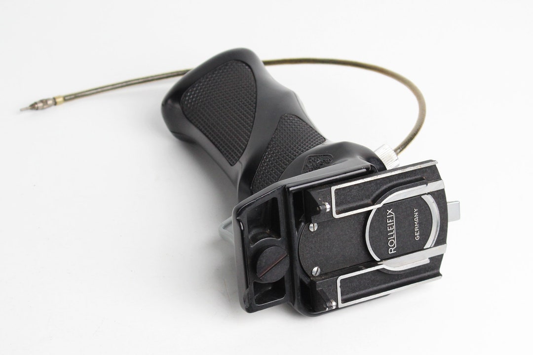 ROLLEI ROLLEIFLEX Rolleifix TLR Pistol Grip With Cable Release Works Etsy