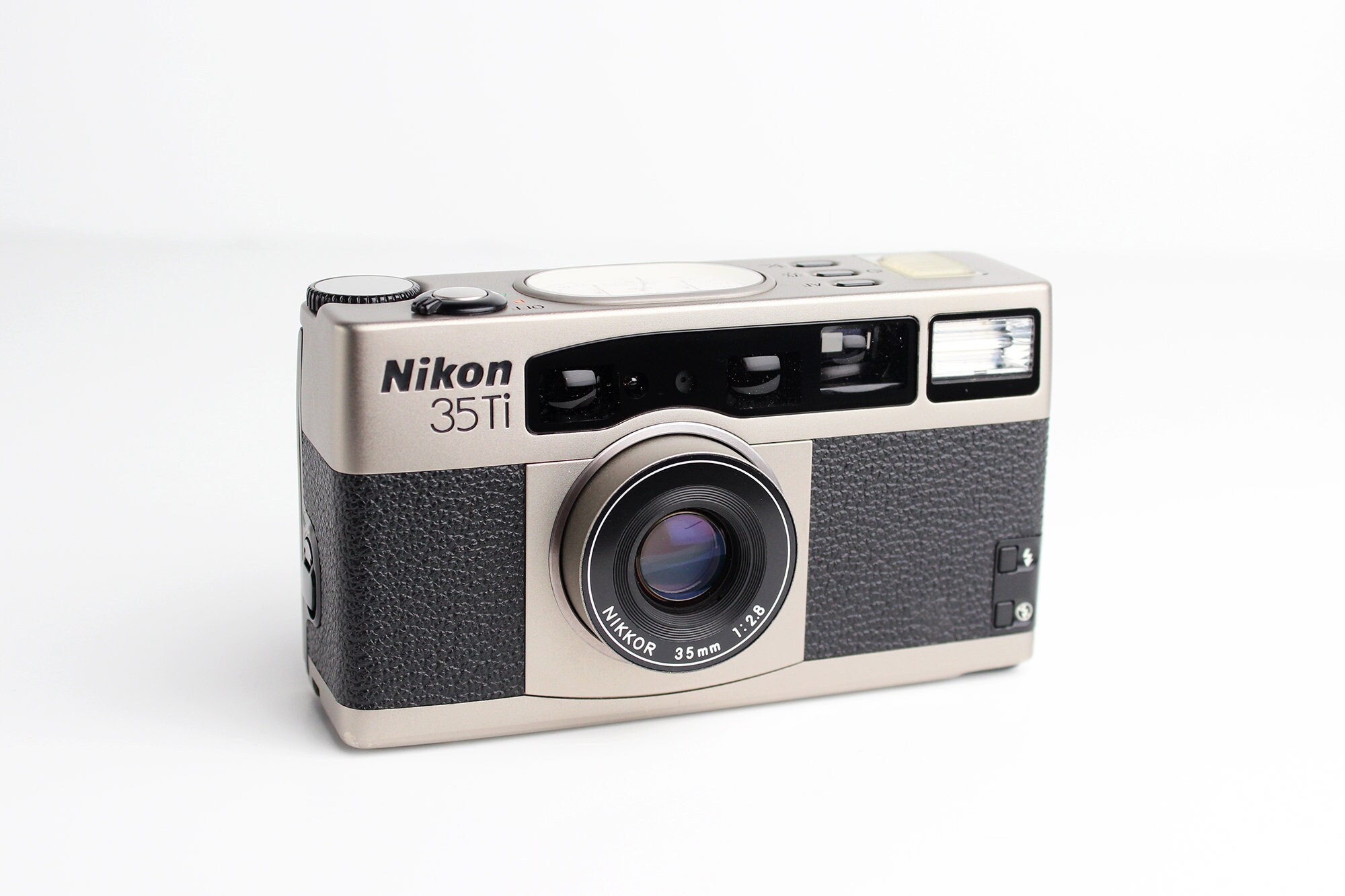 NIKON 35ti Pointandshoot Film Camera With 35mm F2.8 Nikkor Lens MINT Film Tested Complete CLA