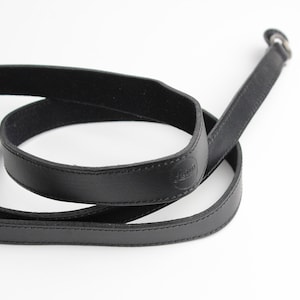 LEICA Leather Camera Shoulder Strap with Protective Flaps fits Leica M, Q, X, CL or D-Lux