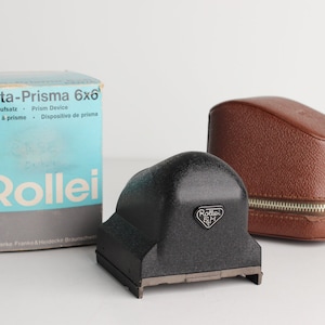 Rollei Rolleiflex Prism Finder - Penta Prism 6x6 F&H For TLR Rolleiflex in the Original Box with the Case