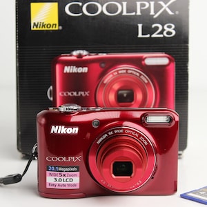 NIKON Coolpix L28 20.1 Megapixels - Digital Camera - Works NIKON Coolpix L28 20.1 Megapixels - Digital Camera - Works