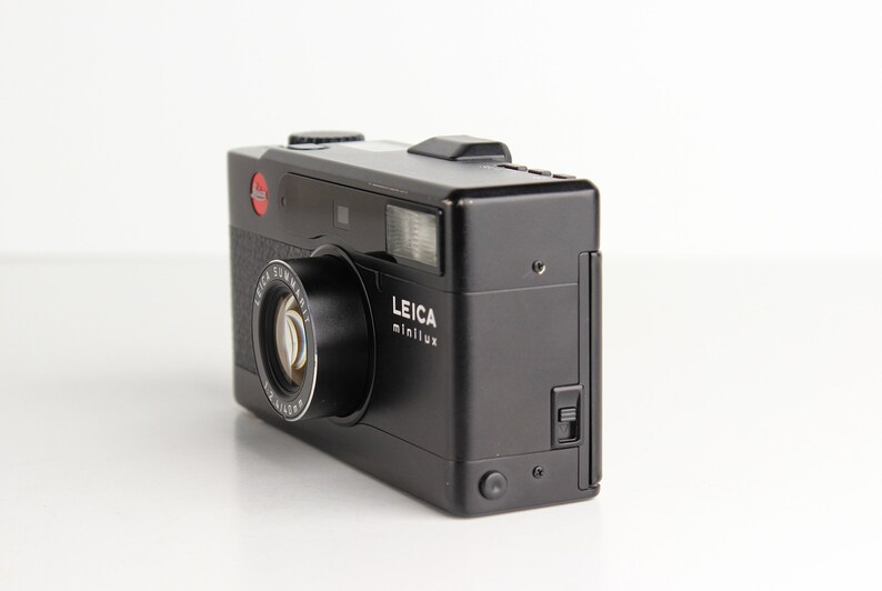 LEICA BLACK Minilux 35mm Point&shoot Film Camera With Leica Etsy