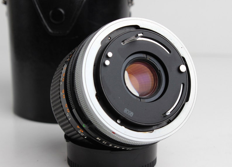 CANON FD 24mm f/2.8 S.S.C. Lens Excellent Condition Caps and Case Included Wide Angle Canon Lens image 9