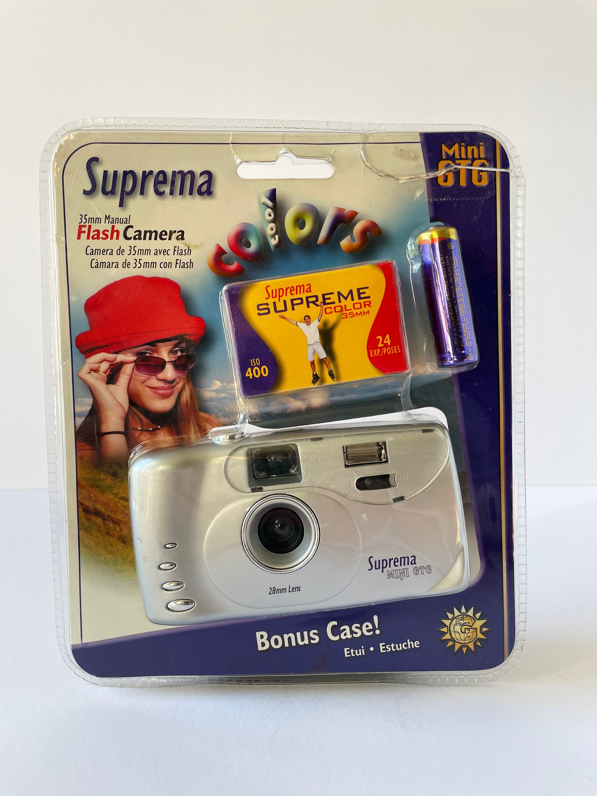SUPREMA Mini Gtg 35mm Point&shoot Film Camera With 28mm Lens