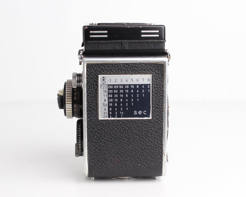 ROLLEIFLEX 3.5F Type 1 with 75mm f/3.5 XENOTAR Lens 6x6 TLR Medium Format Film Camera Needs Repair image 6