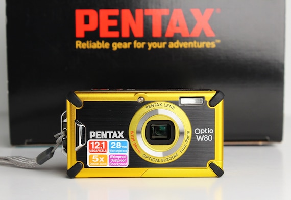 PENTAX OPTIO W80 12.1 Megapixels Waterproof Digital Point-and 