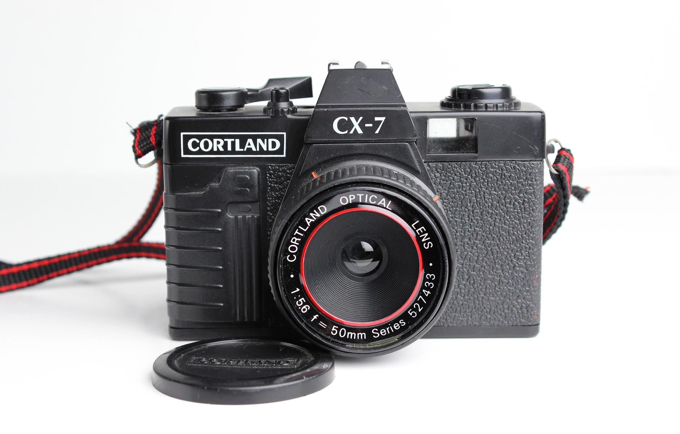 CORTLAND CX-7 35mm Film Camera With 50mm F/5.6 Cortland Optical