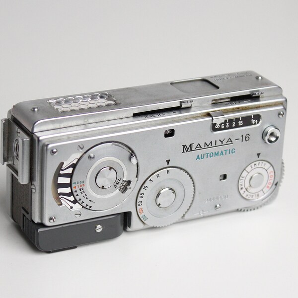 Vintage MAMIYA-16 Automatic Subminiature Spy Camera -  Works