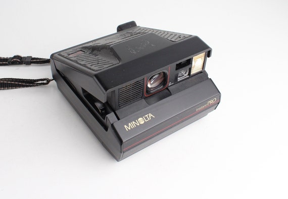 Vintage 1980s Polaroid MINOLTA Instant Pro Camera - Spectra