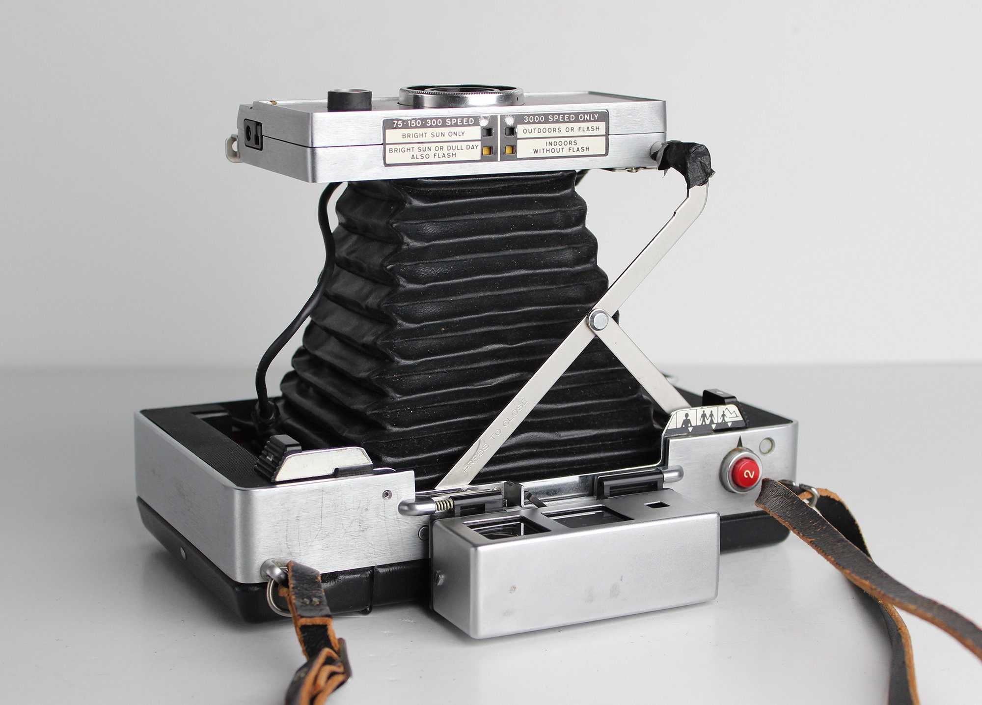 POLAROID Automatic 250 Land Camera Instant Film Camera Untested Etsy