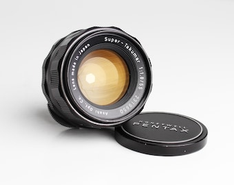 Asahi Pentax Super-Takumar 55mm f/1.8 Lens MF M42 Screw Mount - Clean
