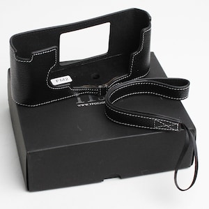 TP Original - Genuine Leather Half Camera Case with Wrist Strap for Nikon FM2 - Mint in the Box