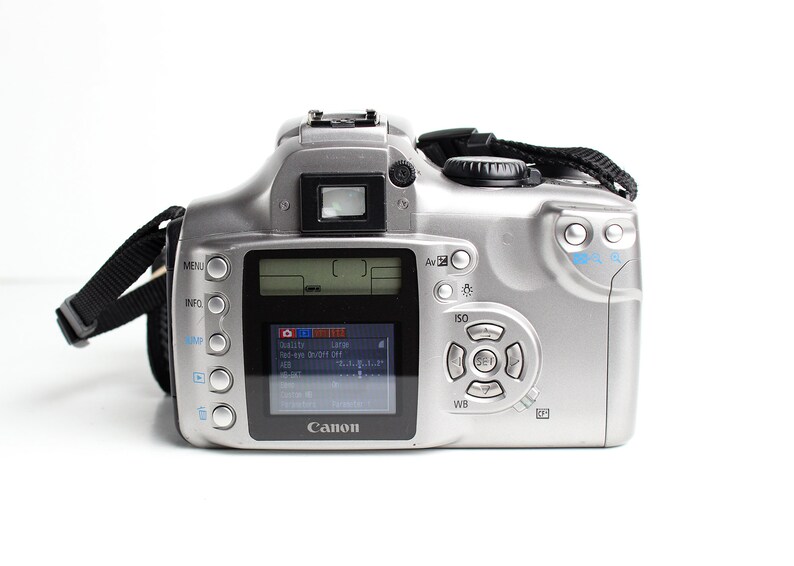Canon EOS Digital Rebel 300D 6.3MP DSLR Camera With Canon Etsy