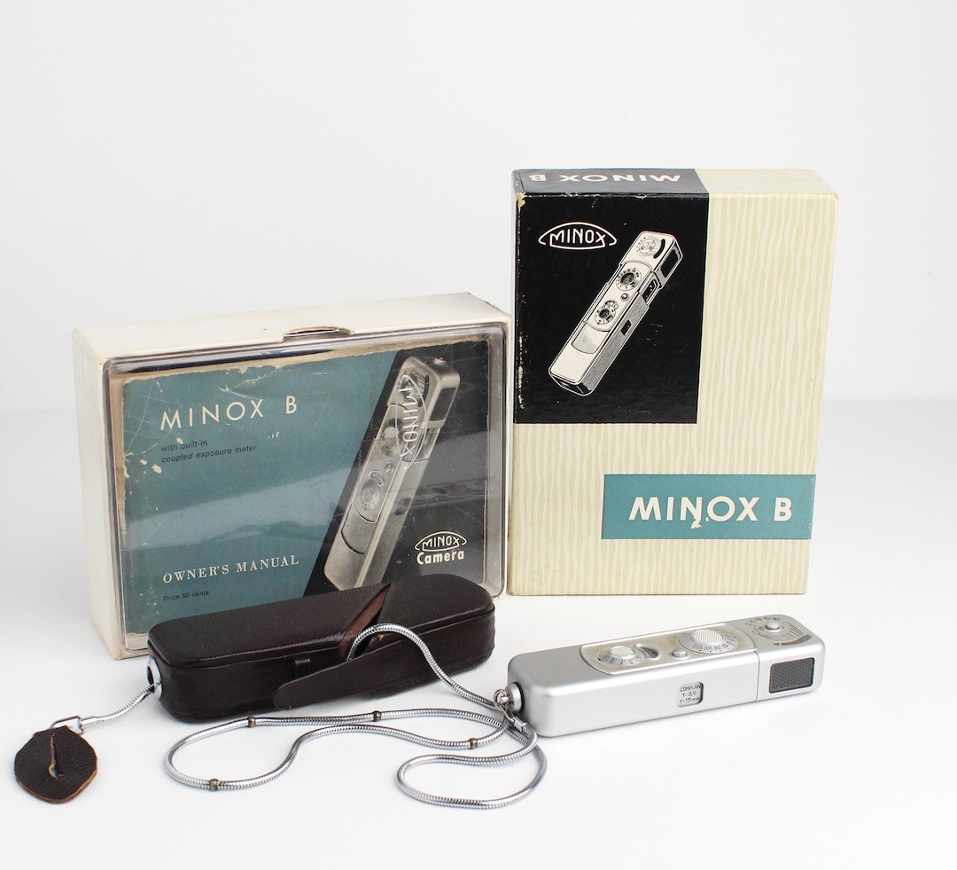 MINOX B - Subminiature Camera With Box - Works!! - Etsy
