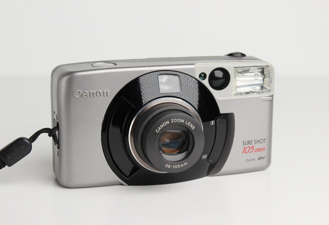 CANON Sure Shot 105 ZOOM Date AF 35mm Pointandshoot Film Etsy