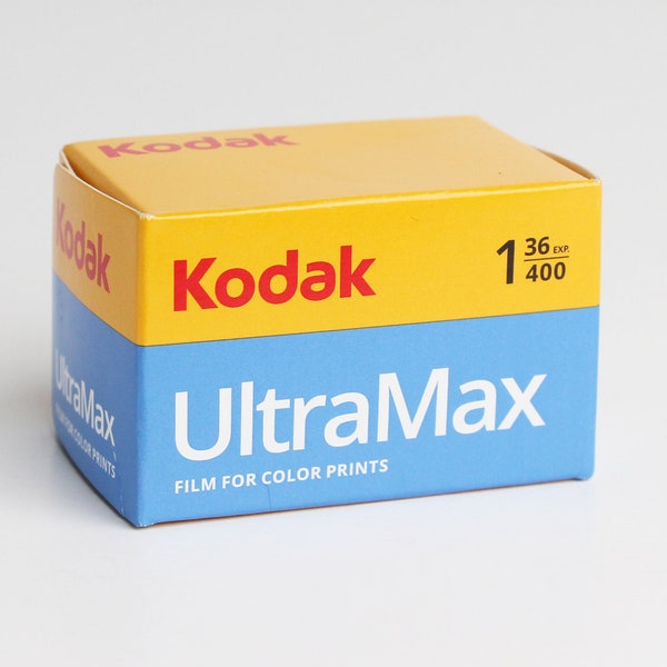 Kodak ULTRA MAX 400 35mm Negative Color FILM - 36 Exposures - Expires 2025 - Fresh Film