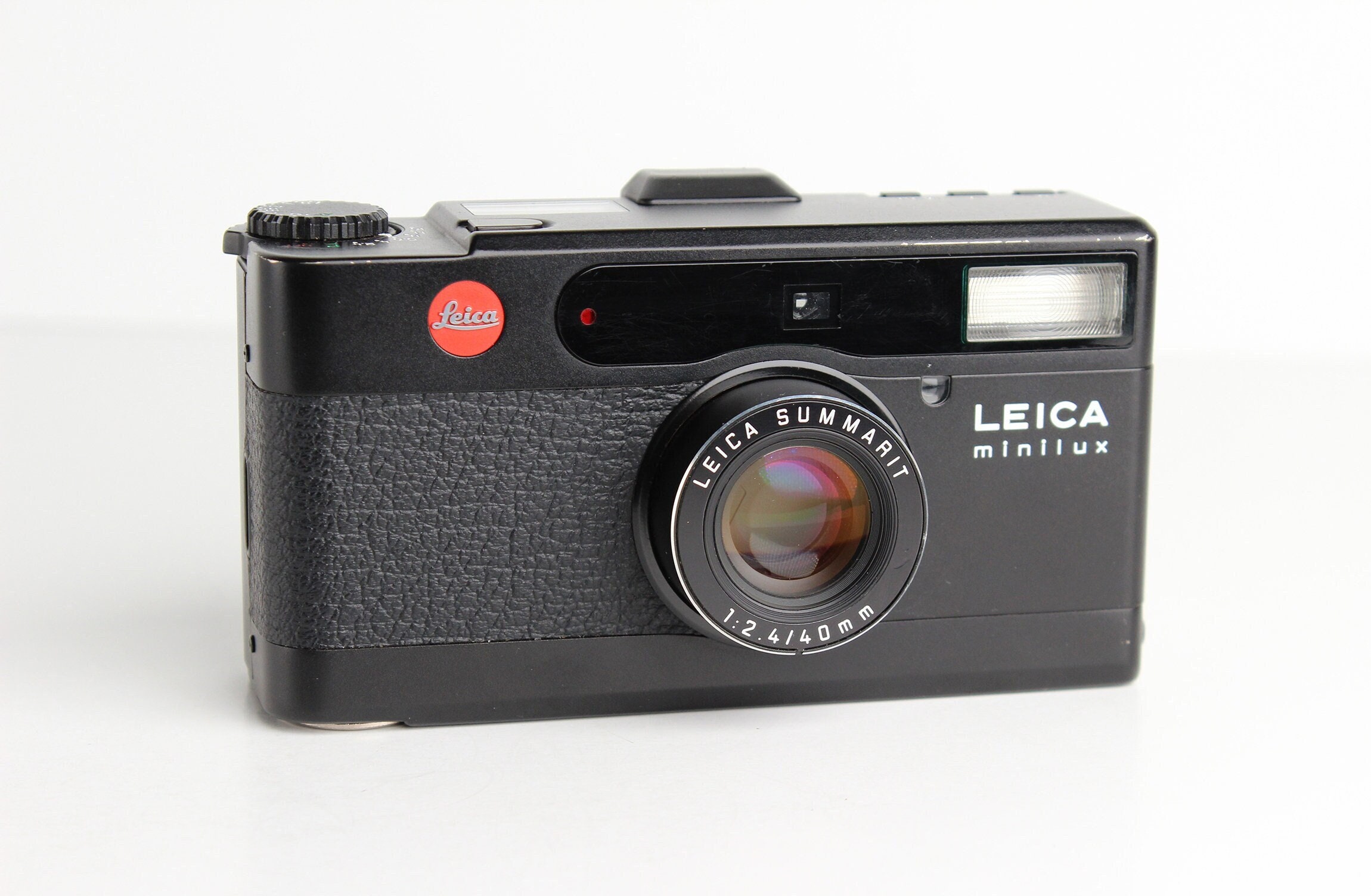 LEICA BLACK Minilux 35mm Point&shoot Film Camera With Leica - Etsy