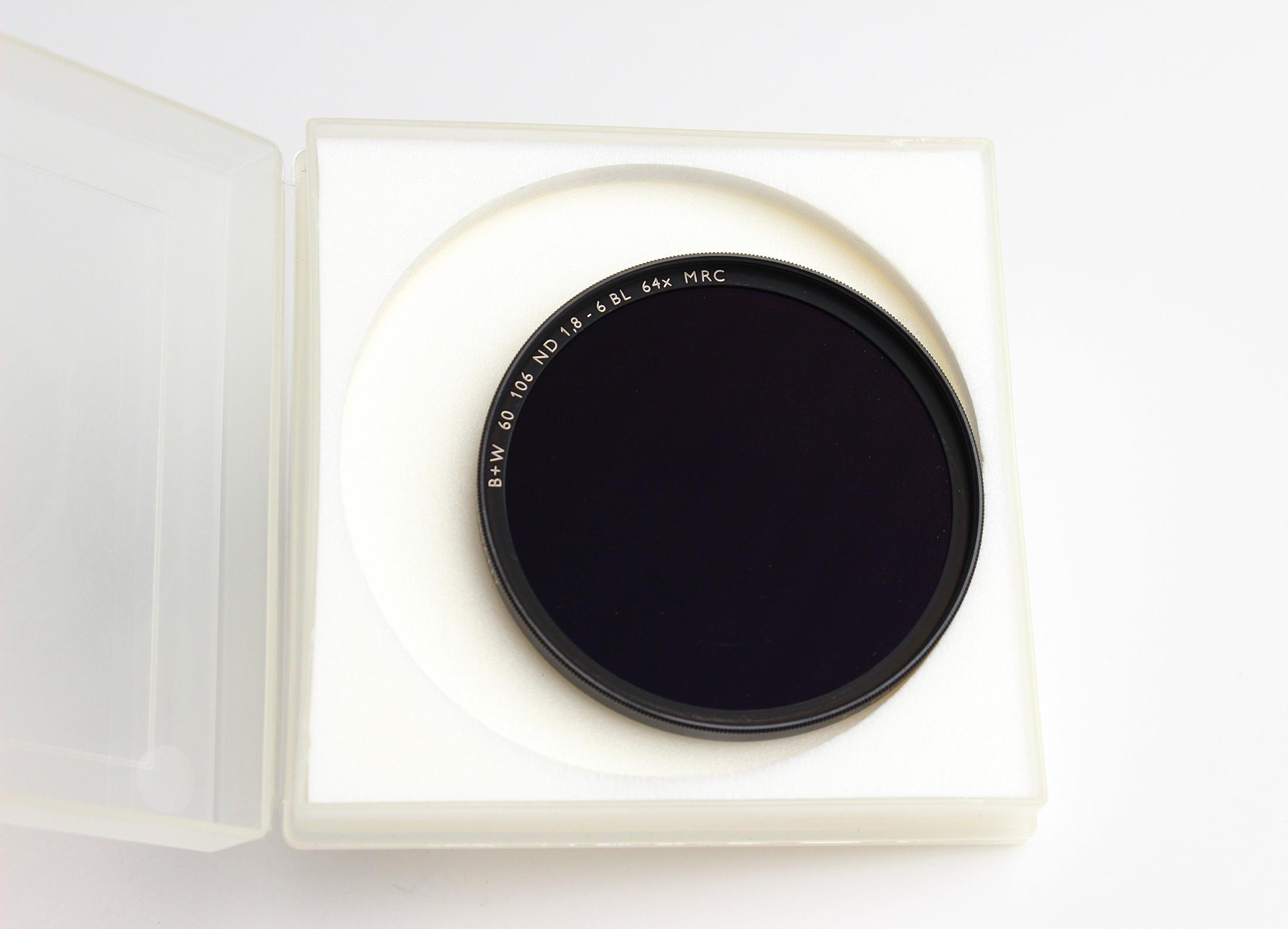 Filtre B+W 66484 106E 43mm ND 1,8-6BL 64x E Coated - F-PRO - Fabriqué En Allemagne