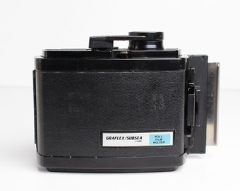 GRAFLEX / SUBSEA Corp 6x7 120 Roll Film Holder for Graflex 2x3 - Graflex Film Back