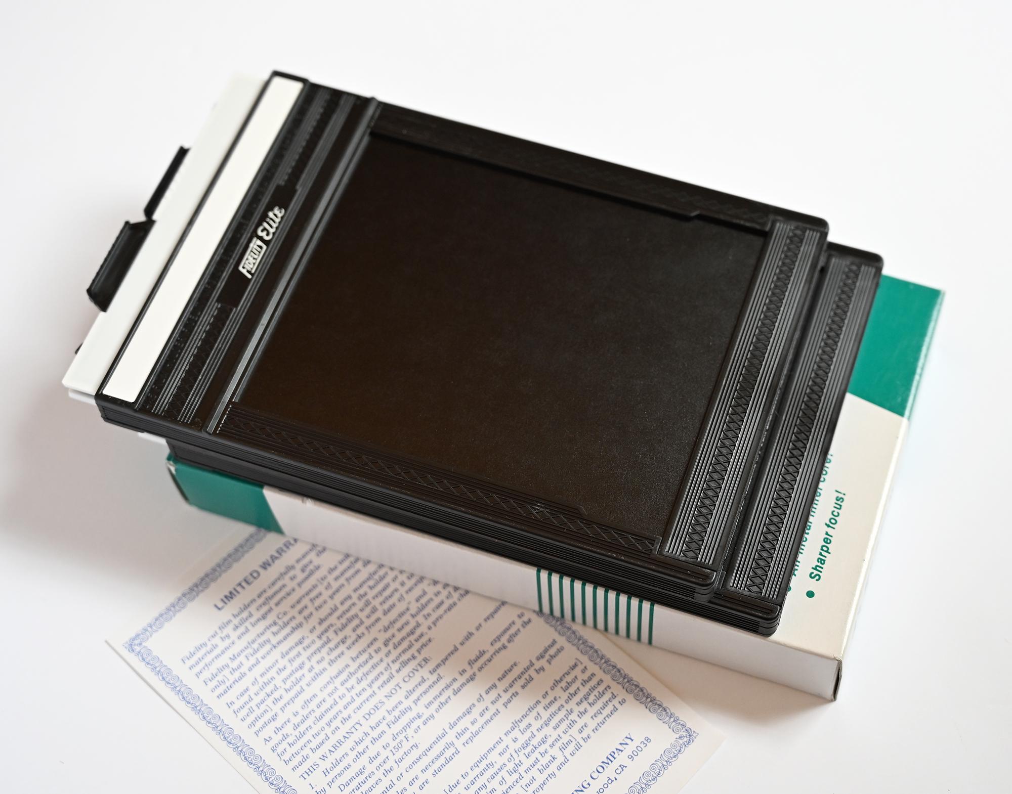 FIDELITY 45シートフィルムホルダー 20枚 FIDELITY Elite 9枚 大判