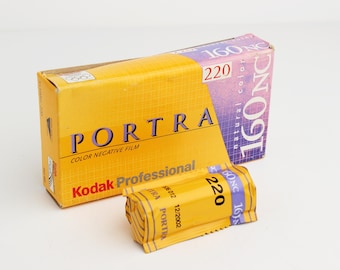 KODAK PORTRA 160 NC - 220 Negative Color Film - Kodak Professional Film - Expired 2002