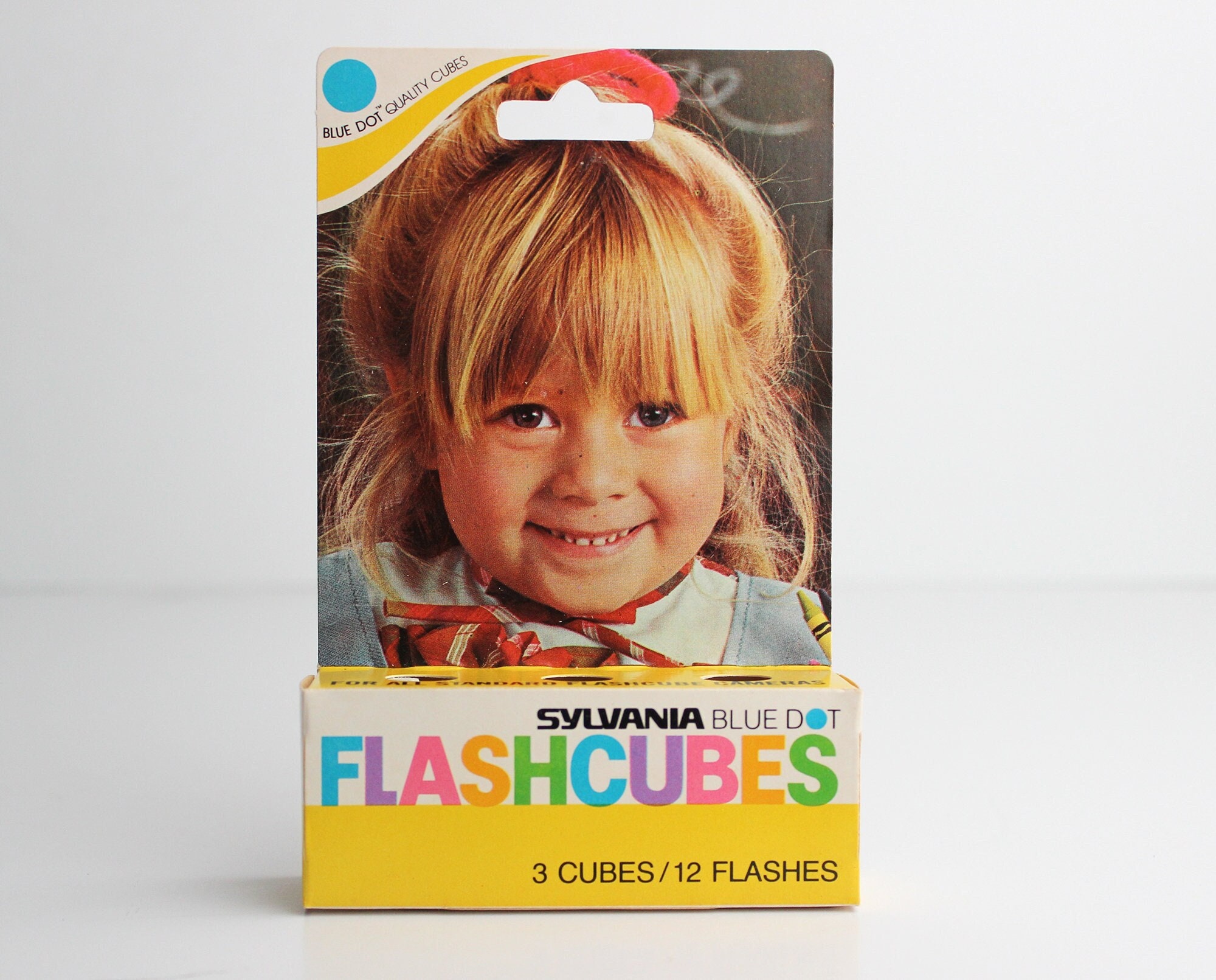 Boîte De 3 Cubes Flash Sylvania Flashcube Vintage, Neufs, Emballage D'origine