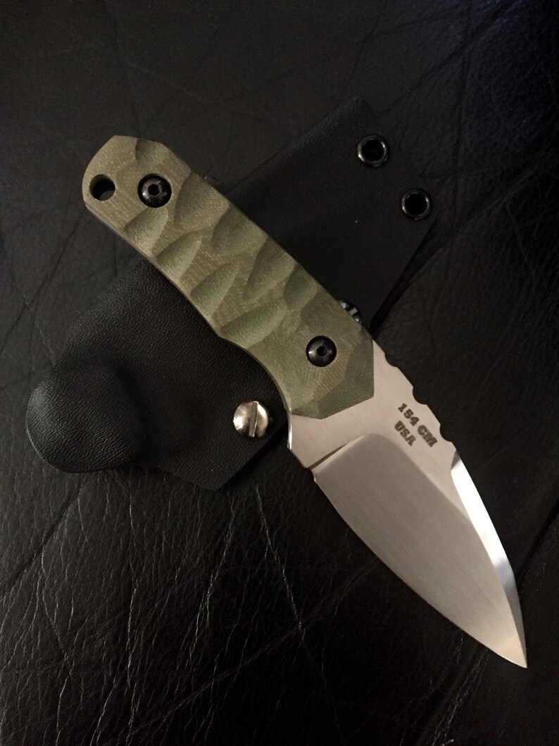 Custom handmade edc knife Etsy