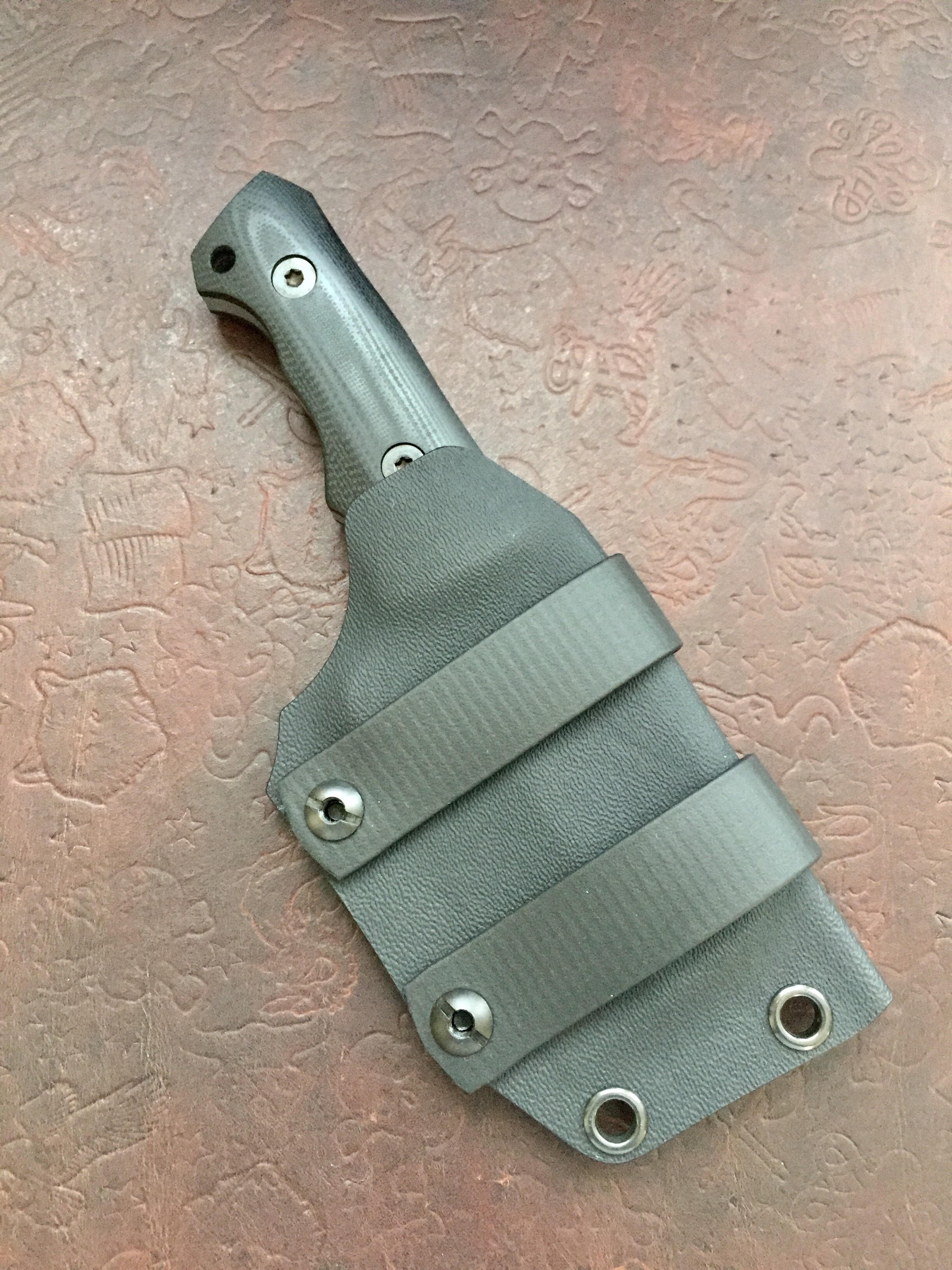 Custom Handmade Cleaver Knife Etsy