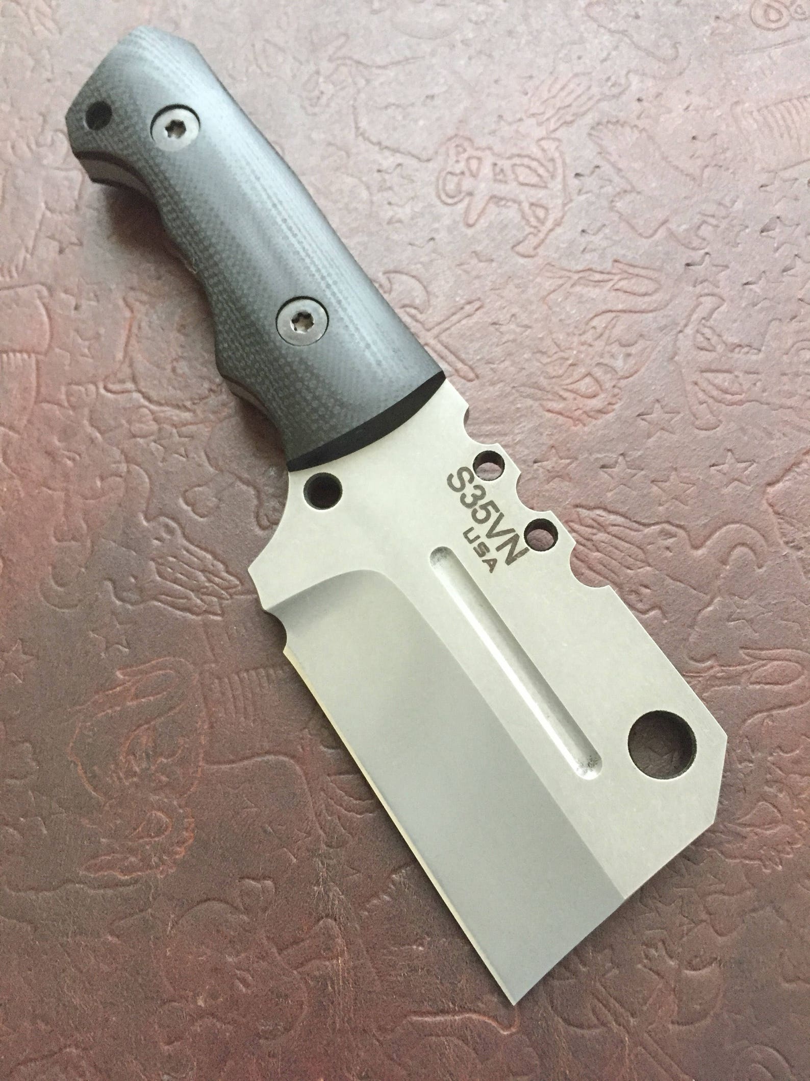 Custom Handmade Cleaver Knife Etsy