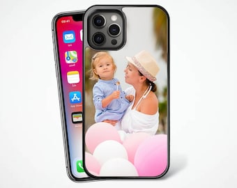 PERSONALISED phone case photo case hard plastic custom cover for apple iphone 11 12 13 14 15 Pro Max