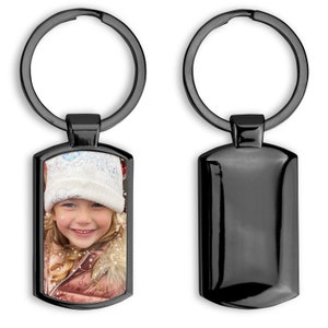 Personalised Keyring Photo Keychain Customized With Any Picture 