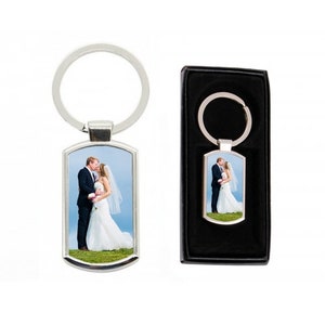 Personalised Keyring, Photo Keychain, Customized With Any Picture ...