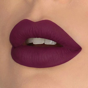 Temptress - Vegan Berry Purple Matte Liquid Lipstick