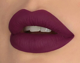 Temptress - Vegan Berry Purple Matte Liquid Lipstick