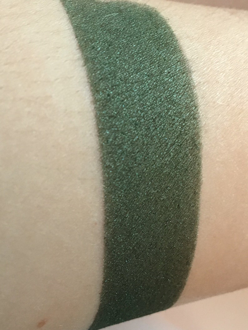 Cunning Ambition Green Eyeshadow Shimmer Eyeshadow Eye Etsy