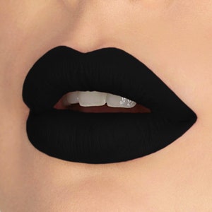 Basilisk Vegan Dark Green Matte Liquid Lipstick Etsy UK