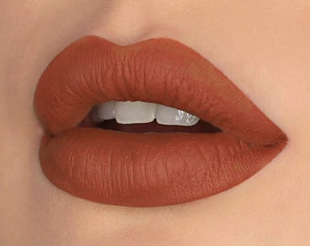 Parchment - Rossetto liquido opaco marrone nudo vegano
