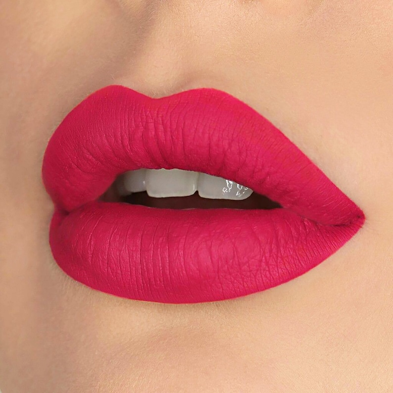 Potion Vegan Neon Pink Matte Liquid Lipstick image 1