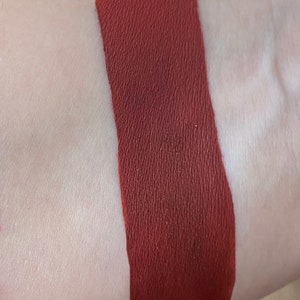 Goddess Vegan Red Brown Matte Liquid Lipstick image 3